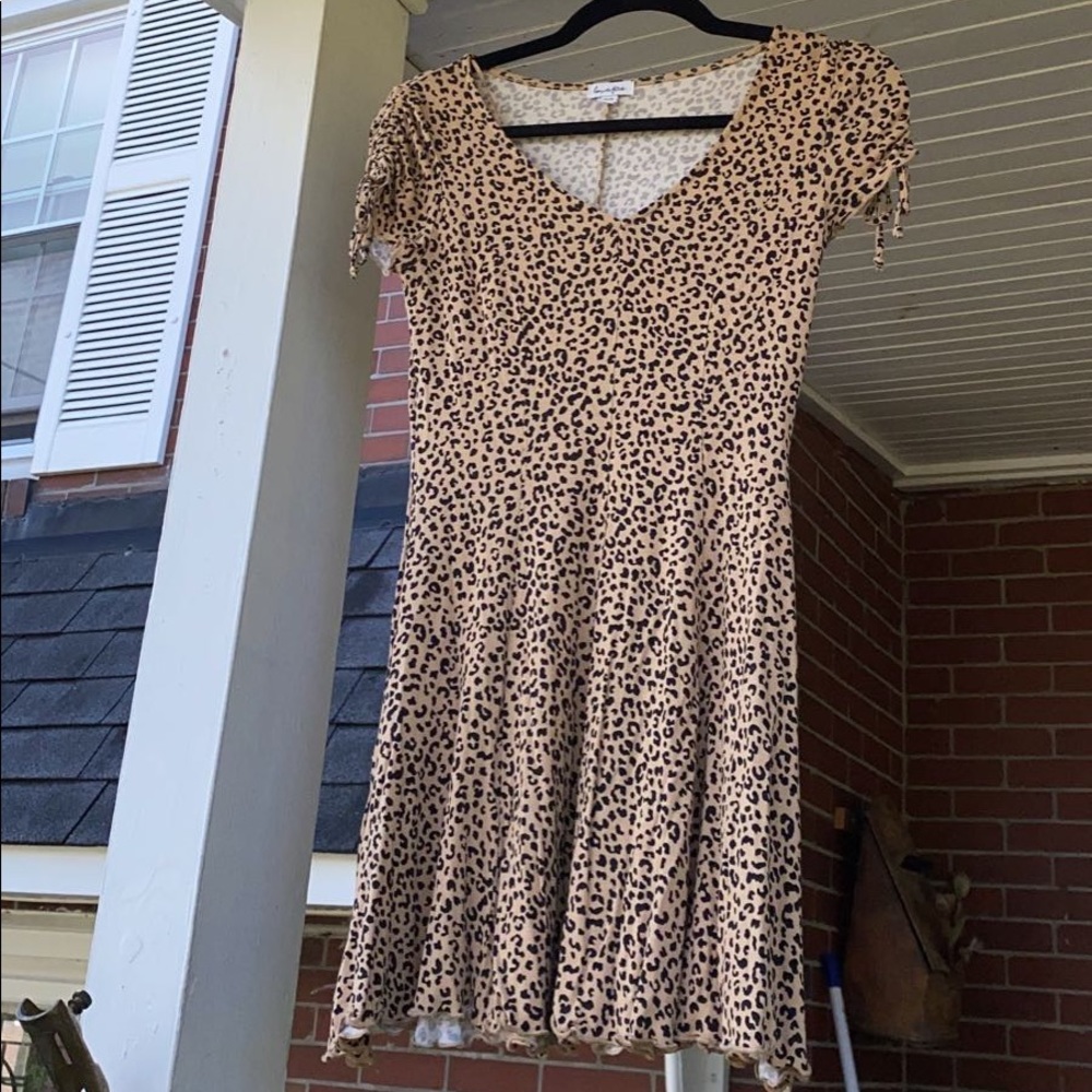 SOLD🌟 Love Fire leopard print dress